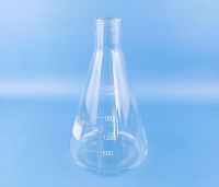 Колба коническая (Эрленмейера) Labdevices КН-2-2000-50, 2000 мл, горло 50 мм, стекло Boro 3.3, без шлифа