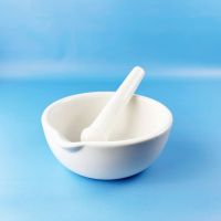 Ступка с пестиком Labdevices, диаметр 216 мм, фарфор