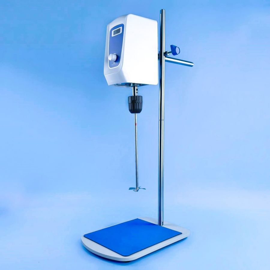 Уценка: Верхнеприводная мешалка Labdevices-5, 60 Ватт, до 5 литров, цифровой дисплей, №230726061, (б/у, после ремонта)