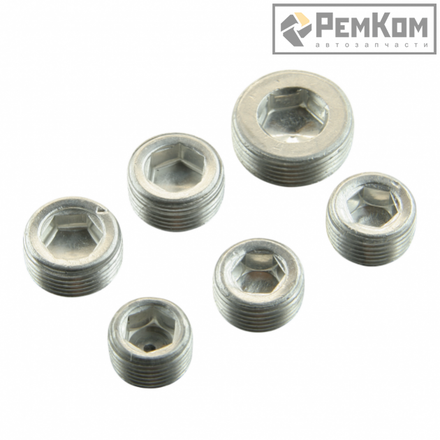 RK01364 * Ремкомплект алюминиевых заглушек ГБЦ для а/м 2101 - 2107, 2121