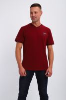 Футболка мужская 059 [бордовый]