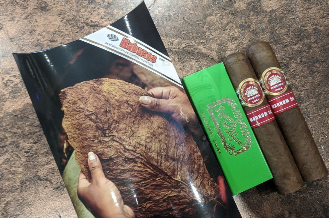 Подарочный набор Habanos спички и Кубинские сигары