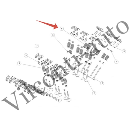 ВЫПУСКНОЙ КЛАПАН ПРУЖИНЫ TANK 500 1007017XEZ01 100% ОРИГИНАЛ