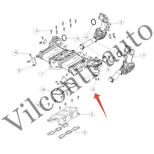 БОЛТ С ШЕСТИГРАННОЙ ГОЛОВКОЙ И ФЛАНЦЕМ TANK 500 Q1840816FDE 100% ОРИГИНАЛ