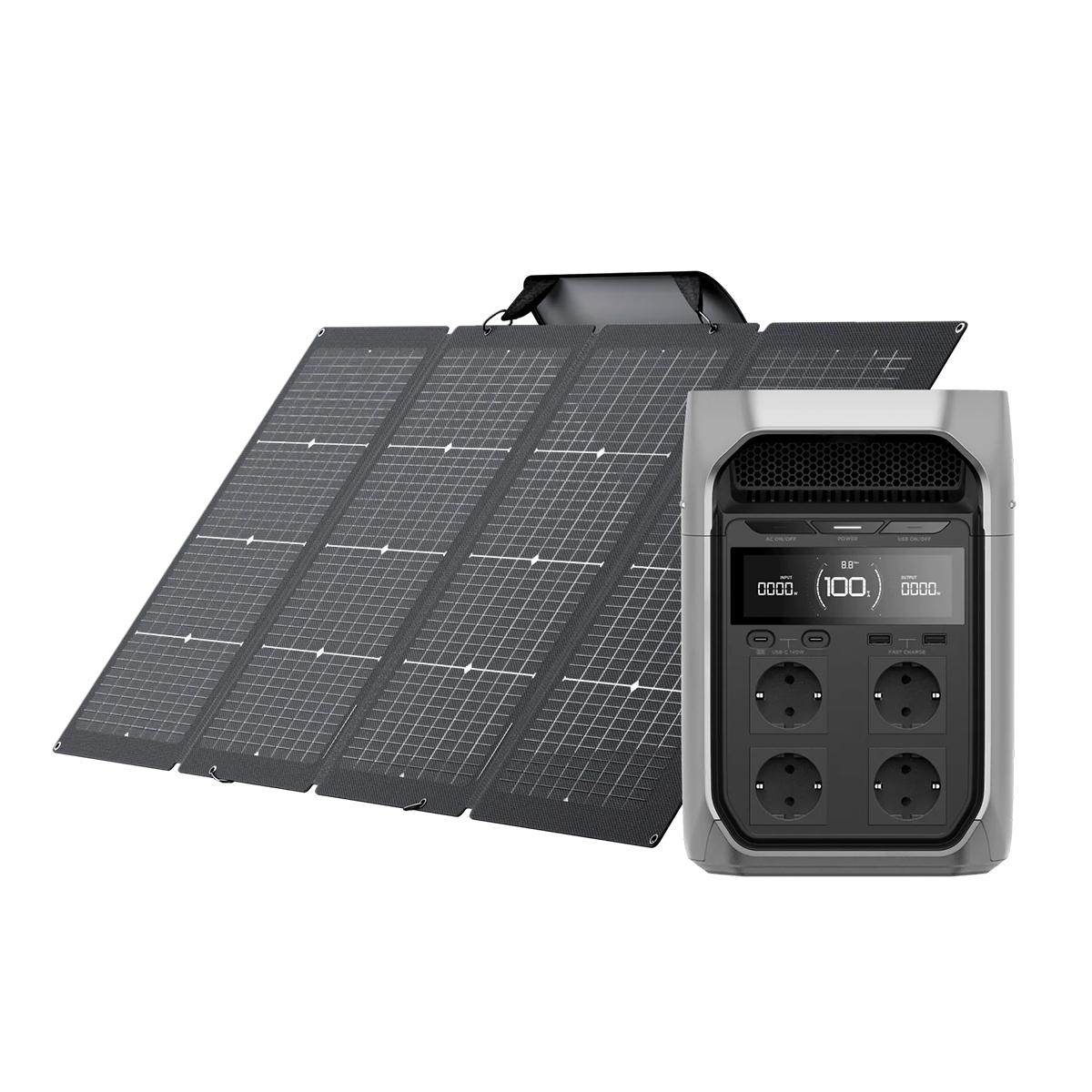 Комплект DELTA 3 Plus + cолнечная панель 220 Вт