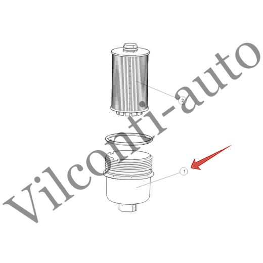 ФИЛЬТРУЮЩИЙ ЭЛЕМЕНТ МАСЛЯНОГО ФИЛЬТРА TANK 500 1017100XEZ01 100% ОРИГИНАЛ