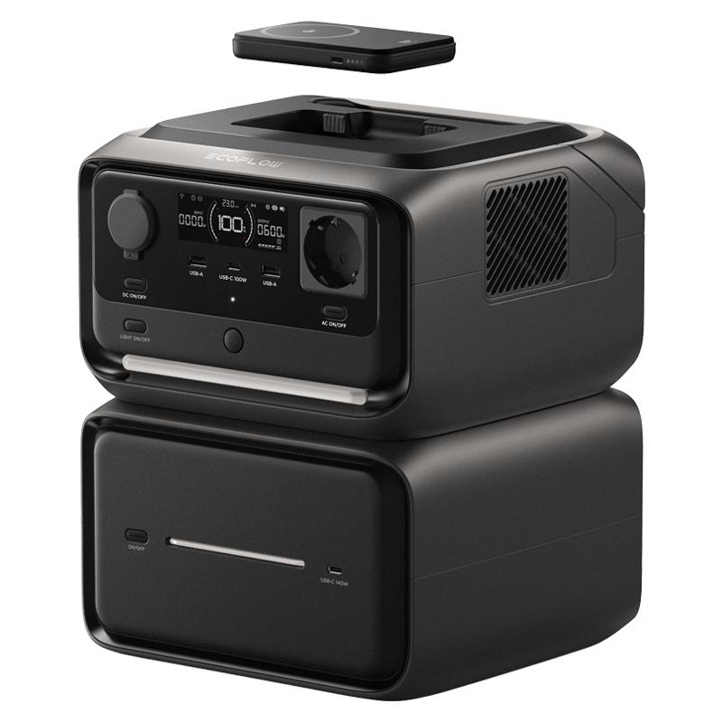 Портативная зарядная станция EcoFlow RIVER 3 Max Plus Wireless (858 Втч)