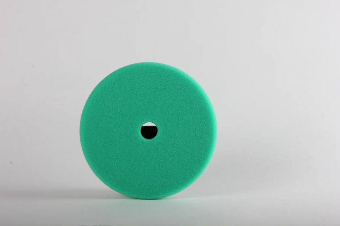 Sandwox Диск полировальный поролоновый 150 мм, жесткий, рельефный, зеленый
