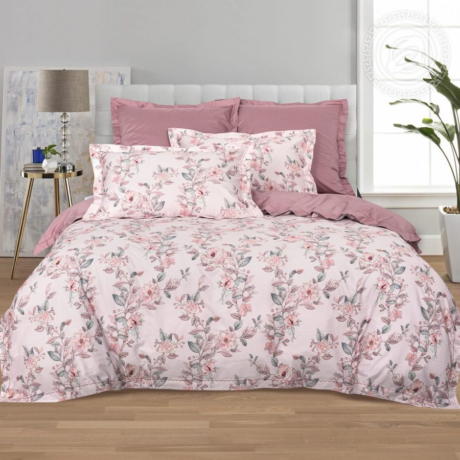 «Мадлена» (Мако - сатин) постельное белье  Евро