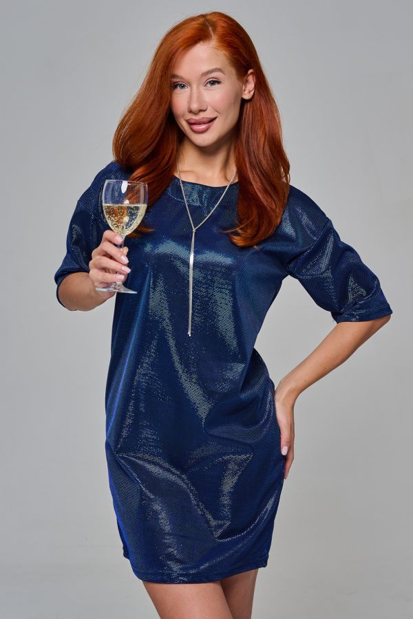 67163 платье женское [синий]