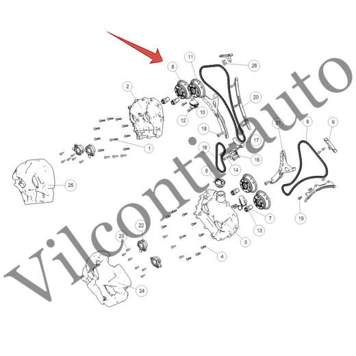 МУФТА СИСТЕМЫ VVT ВЫПУСКНОГО РАСПРЕДВАЛА TANK 500 1021210XEZ01 100% ОРИГИНАЛ