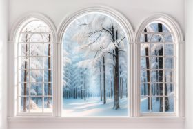 Фон стена "Rozhdestvo"