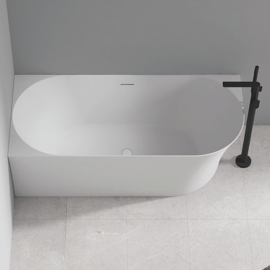 Акриловая ванна ABBER AB9258-1.7 L белая