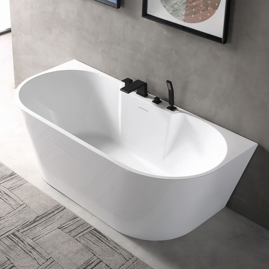 Акриловая ванна ABBER AB9296-1.7 белая