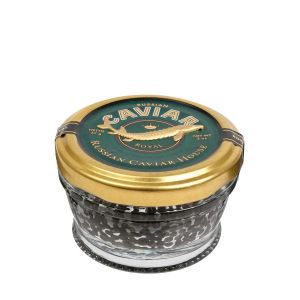 Черная икра русского-сибирского осетра Роял Русский Икорный Дом 57 г - Россия