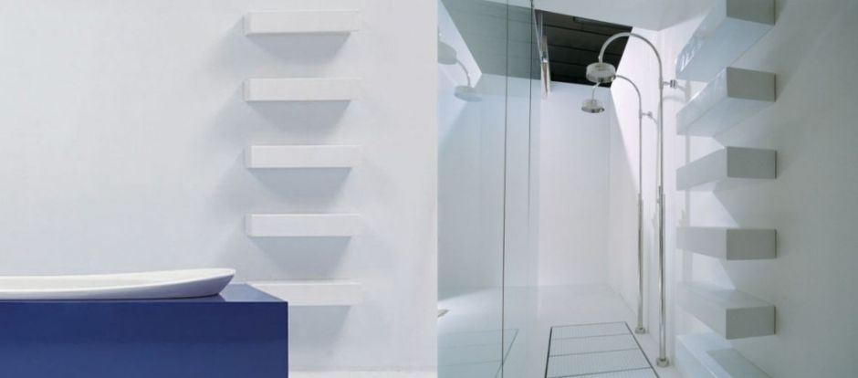 Подвесная полка для ванной Flaminia Brick 5090 ФОТО