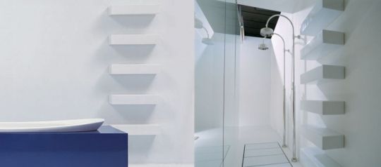 Подвесная полка для ванной Flaminia Brick 5090 схема 3