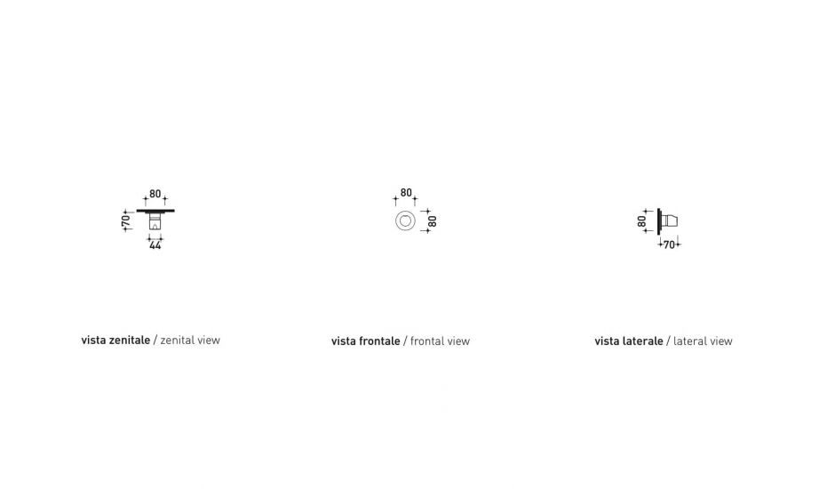 Смеситель Flaminia Fold Concealed Mixer ФОТО