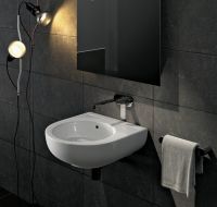 Подвесная раковина Flaminia Pass 50 Countertop - Wall Hung Basin 52х50 схема 2