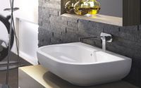 Подвесная раковина Flaminia Pass 70 Countertop - Wall Hung Basin 72х50 схема 2