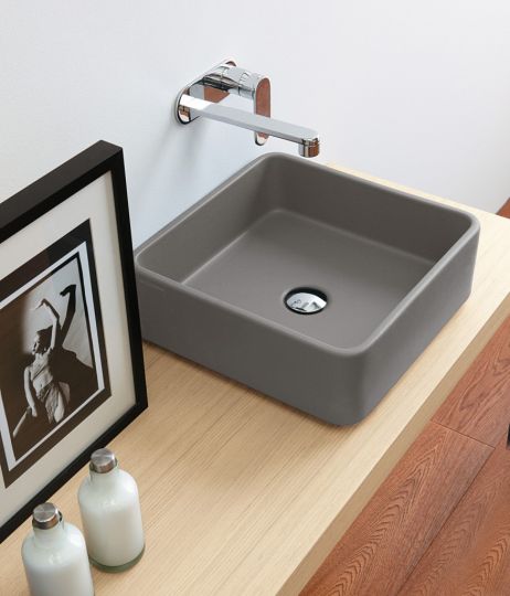Накладная раковина Flaminia Miniwash 40 Countertop Basin 40х40 схема 2
