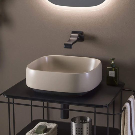 Накладная раковина Flaminia Flag 40 Countertop Basin 40х40 схема 3