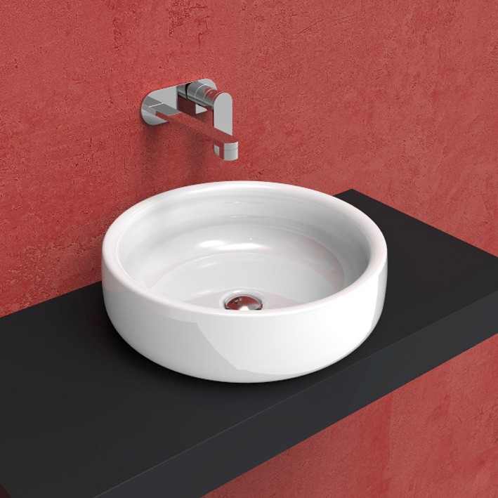 Накладная раковина Flaminia Bonola 46 Countertop Or Suitable For Pedestal Basin 46х46