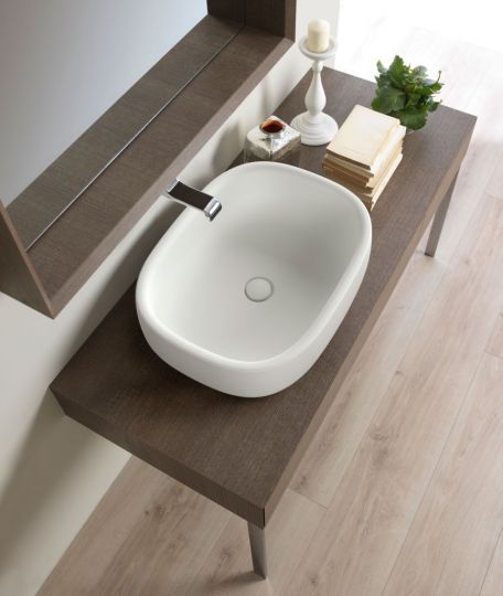 Накладная раковина Flaminia Bonola 60 Countertop Basin 60х46 схема 2
