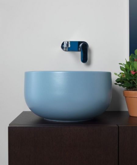 Накладная раковина Flaminia Saltodacqua Countertop Basin 42х42 схема 6