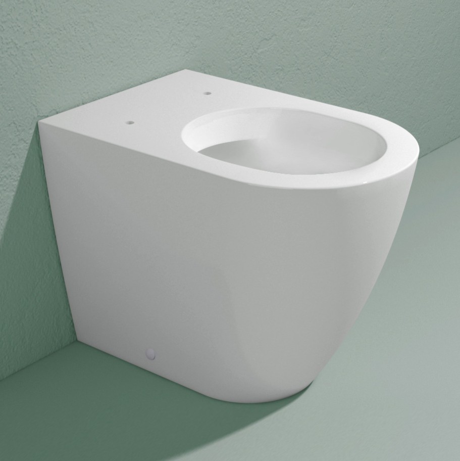 Изображение Напольный приставной унитаз Flaminia Link Plus Back To Wall WC