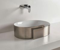 Накладная раковина Flaminia Roll 56 Countertop Basin 56х42 схема 5