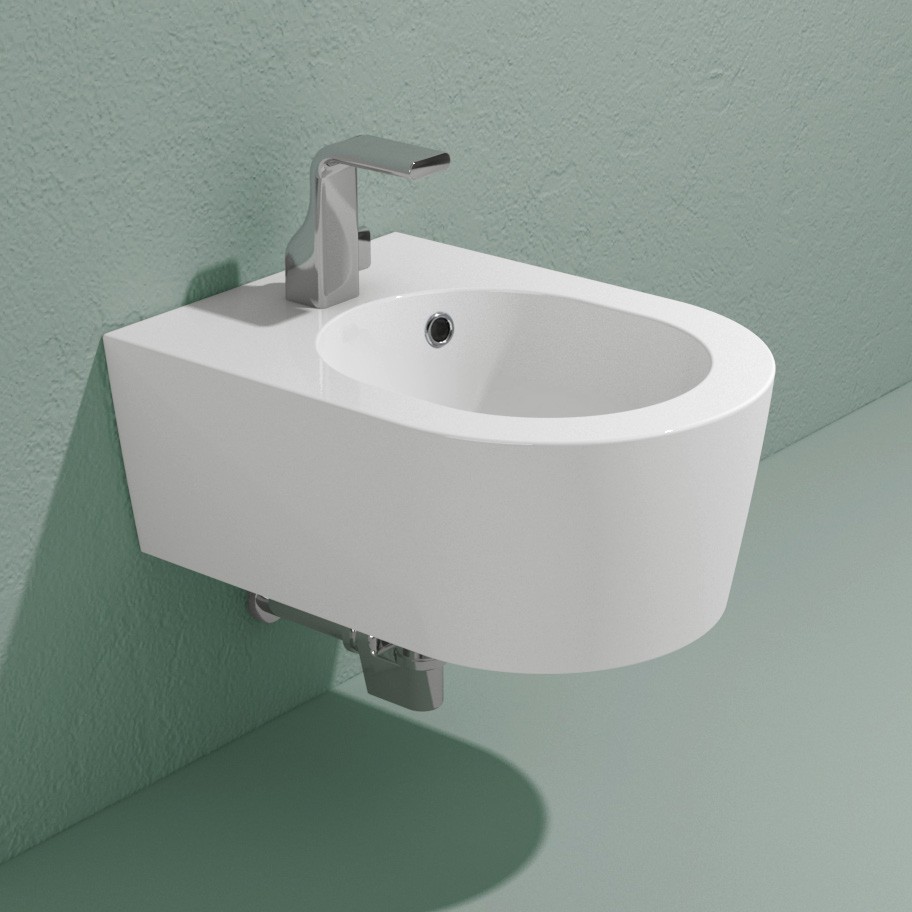 Биде подвесное Flaminia MiniLink 5065 цена от 66 101 ₽ Фото Биде подвесное Flaminia MiniLink 5065