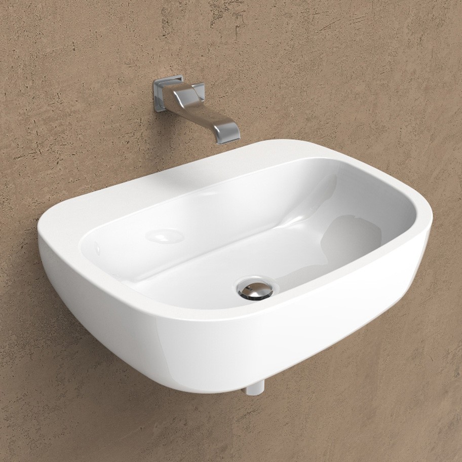 Подвесная раковина Flaminia Mono 64 Countertop Basin 64х51