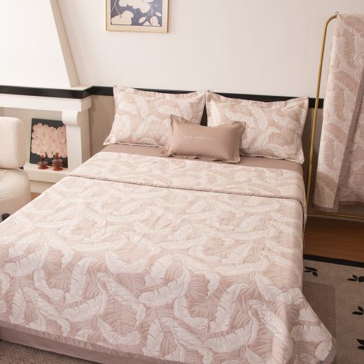 Комплект постельного белья Сатин Aurora Veil с Покрывалом AV002