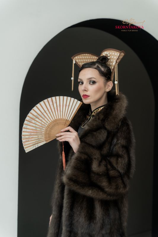 Элитная шуба из седого соболя. Только спинки, сделано без экономии- с любовью.