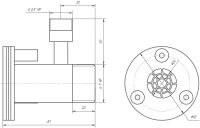 Форсунка Runvil гидромассажная мини