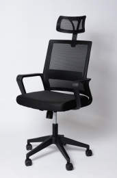 Кресло офисное FO-B9109 сетка черная