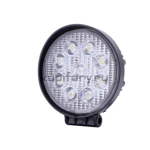 Светодиодная фара 27 Ватт круглая 35 мм FR2318