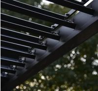 Пергола биоклиматическая Aquaviva Авангард отдельностоящая (ручное управление ламелями)