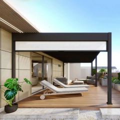 Пергола биоклиматическая Aquaviva Авангард Макс отдельностоящая (электрическое управление ламелями)