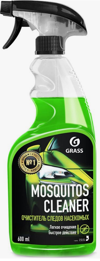 GRASS Средство для удаления следов насекомых "Mosquitos Cleaner", 0.6л