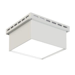 CSVT LED-GR 40 (5 модулей х 8Вт) 90x90x40 CRI80 4000 opal-sand IP40 белый