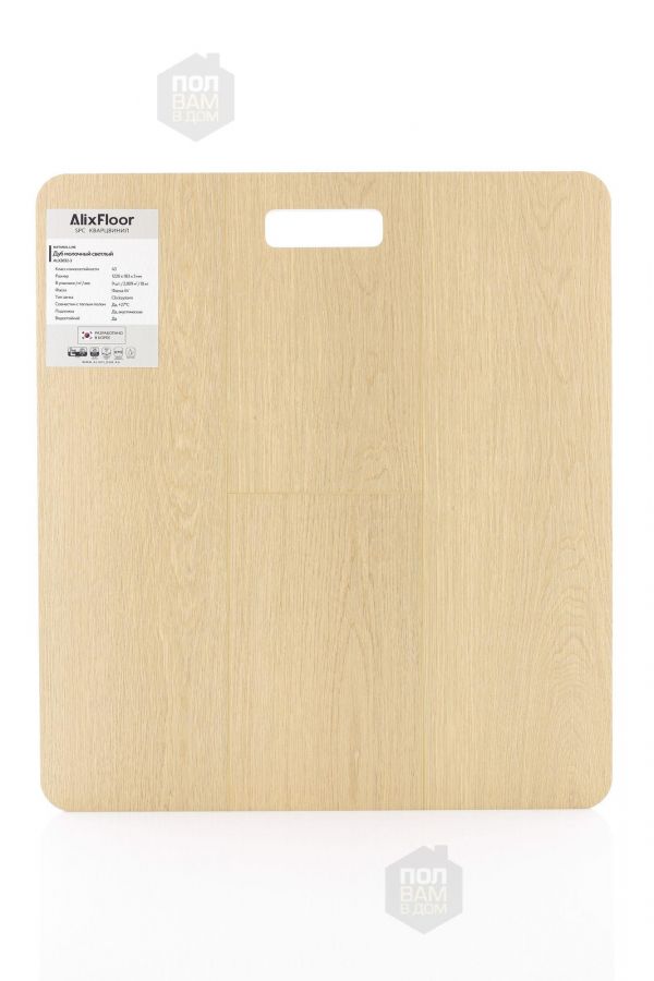 SPC ламинат AlixFloor Дуб молочный светлый ALX3032-3