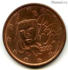 Франция 5 евроцентов 2000
