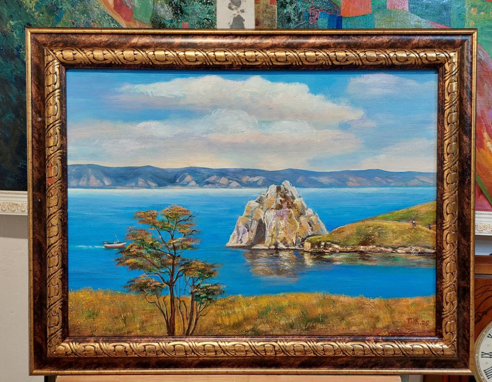 картина "Байкал, м.Бурхан"