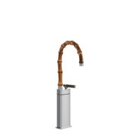 Смеситель для раковины Gessi Jacqueline 77205 высокий с низким поворотным изливом и вентилем под дерево схема 1 Смеситель для раковины Gessi Jacqueline 77205 высокий с низким поворотным изливом и вентилем под дерево схема 1