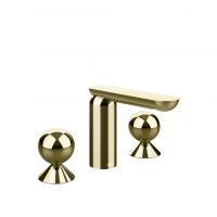 Смеситель для раковины Gessi Perle 74365 с металлическими вентилями-сферами схема 11