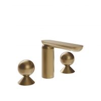 Смеситель для раковины Gessi Perle 74365 с металлическими вентилями-сферами схема 13