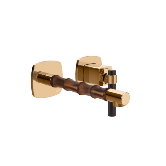 Смеситель для раковины встраиваемый Gessi Jacqueline 77288 однорычажный с вентилем под дерево схема 10