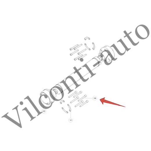 ВИНТ TANK 500 09280062 100% ОРИГИНАЛ